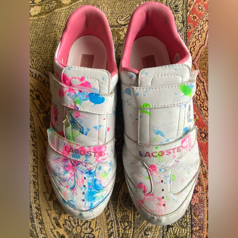 Custom Lacoste Sneakers 👟 🐊